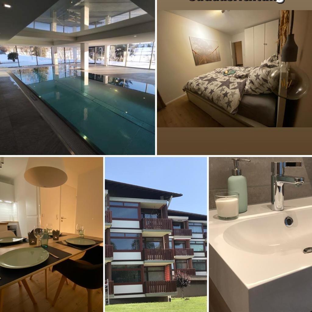 Myschluchseehome Gemuetliche Ferienwohnung Mit Suedbalkon Und Pool Im Haus 외부 사진
